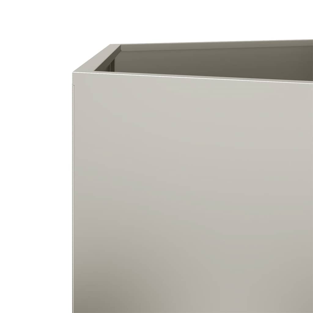 Garden Planters 2 pcs Hexagon 46x40x45 cm Weathering Steel