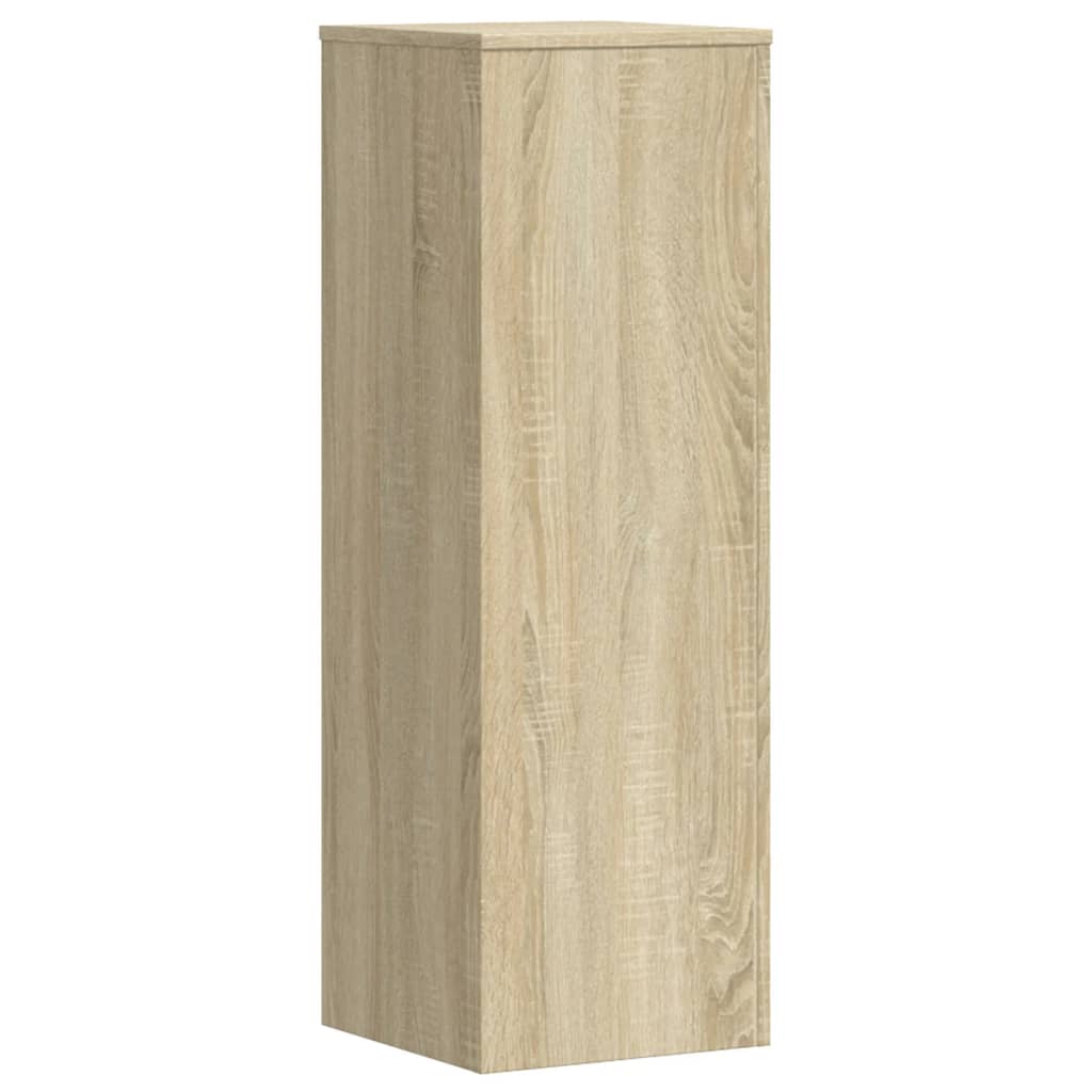 Plant Stand Sonoma Oak 33x33x100 cm Engineered Wood