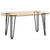 Hairpin Legs for Coffee Table 4 pcs Black 42 cm Solid Steel