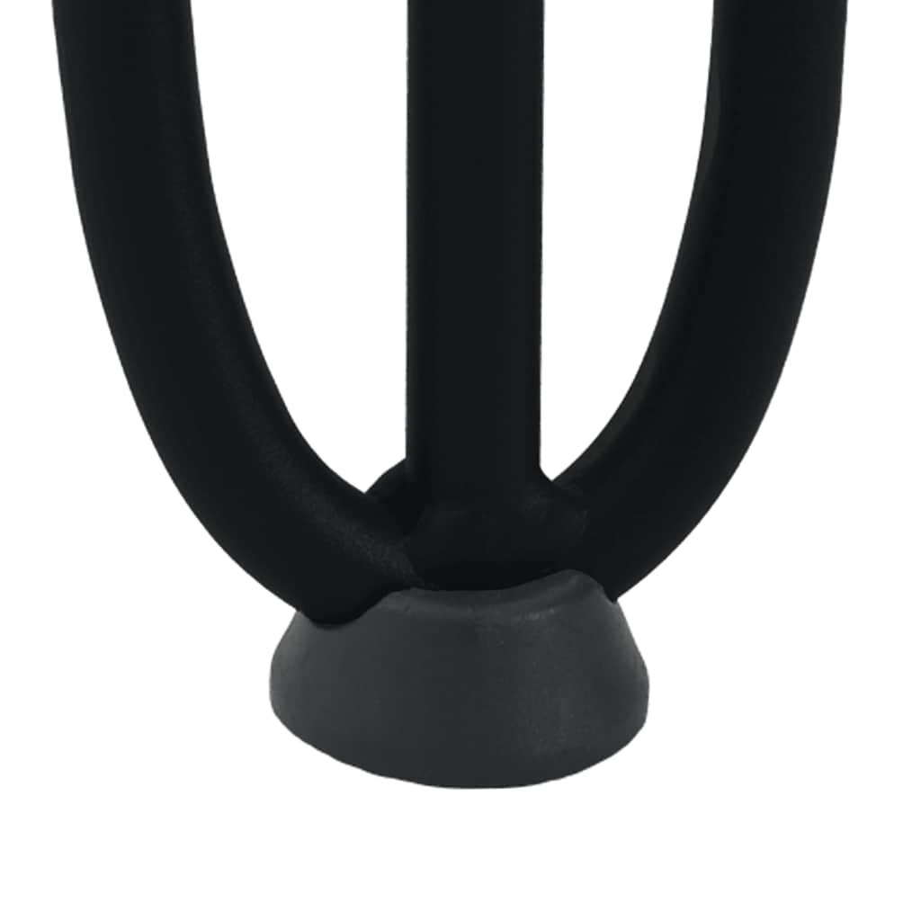 Hairpin Legs for Coffee Table 4 pcs Black 42 cm Solid Steel