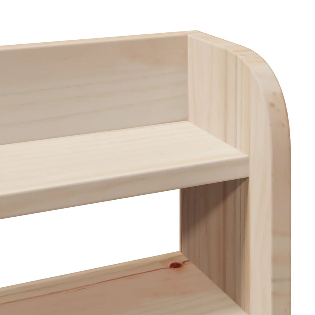 Bed Frame without Mattress 135x190 cm Solid Wood Pine