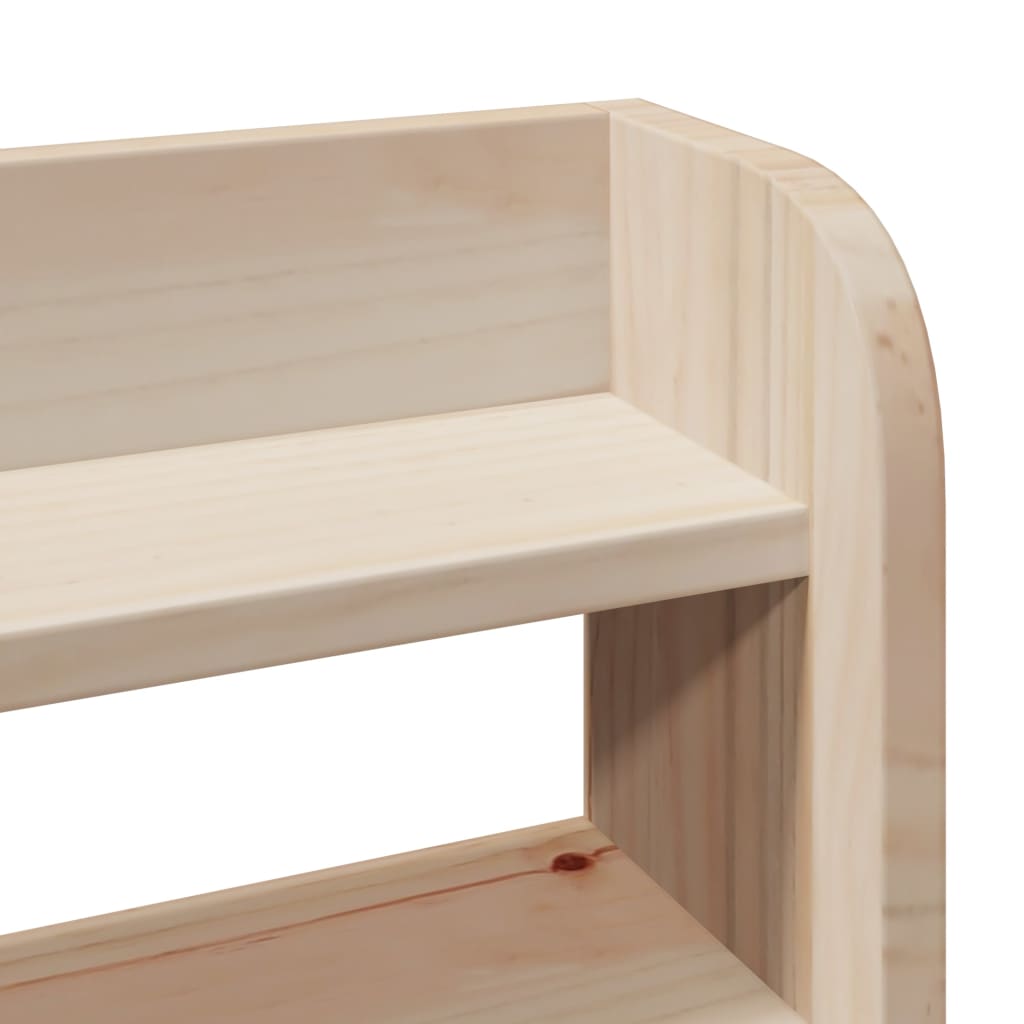 Bed Frame without Mattress 150x200 cm Solid Wood Pine