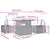 Garden Sofa Set Manual 5 pcs Black and Brown 100 x 55 x 73 cm
