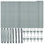 Fence Post 52 pcs Green 3.2 x 3.2 x 150 cm Steel