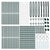 Fence Post 52 pcs Green 3.2 x 3.2 x 190 cm Steel