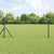 Fence with Posts Green 0.8 x 25 m Steel