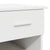 Desk with Drawer White 90 x 49.5 x 75 cm Engineered wood