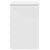 Desk with Drawer White 90 x 49.5 x 75 cm Engineered wood