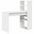 Desk with Shelf White 113 x 54 x 120 cm Engineered wood