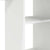 Desk with Shelf White 142 x 102 x 73 cm Engineered wood