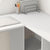 Desk with Shelf White 142 x 102 x 73 cm Engineered wood