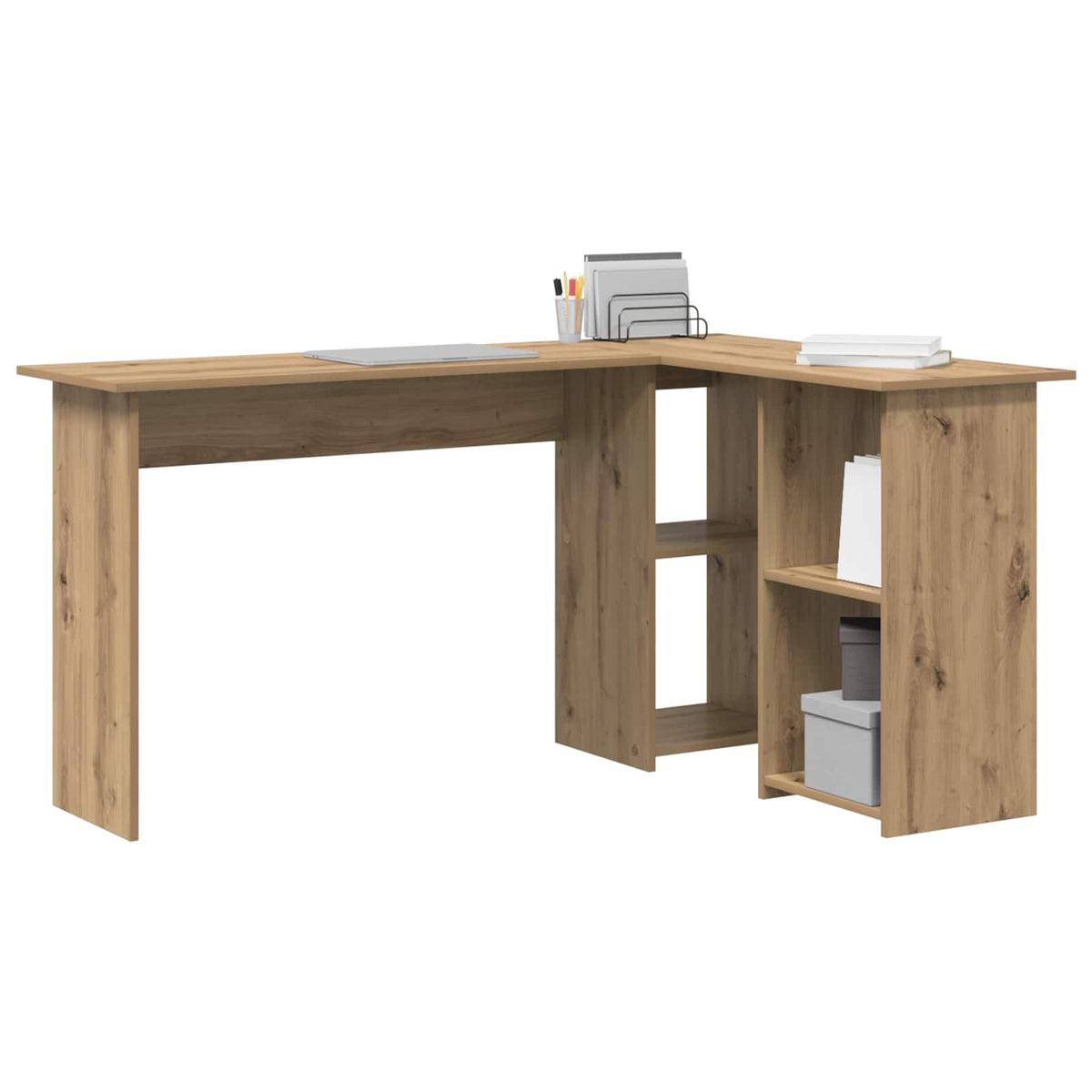 Desk Artisan Oak Engineered Wood 142 x 102 x 73 cm