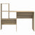 Desk Sonoma oak 131.5 x 50 x 106.5 cm Engineered wood