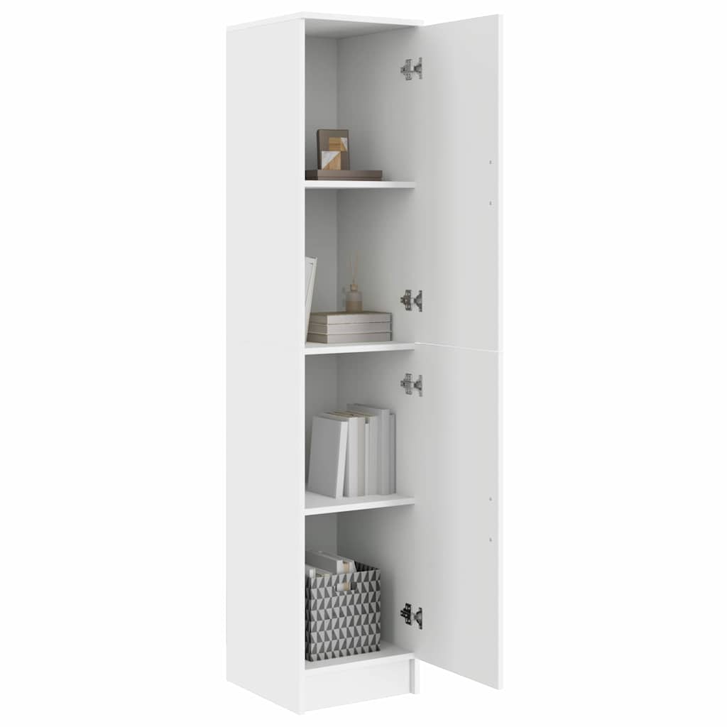 Highboard White 35 x 39 x 168 cm