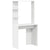 Desk with Shelf White 78.5 x 37 x 154.5 cm Engineered wood