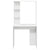 Desk with Shelf White 78.5 x 37 x 154.5 cm Engineered wood