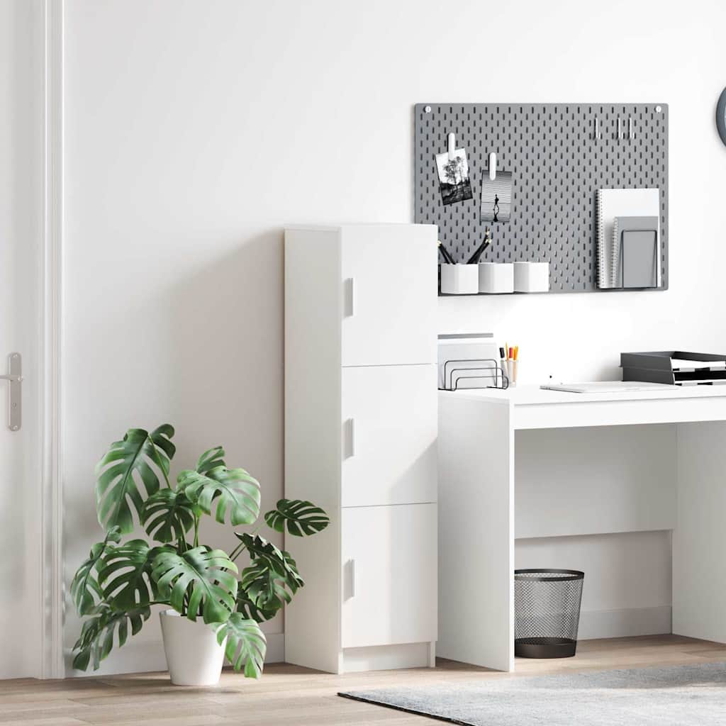 Highboard White 31.5 x 32 x 122.5 cm