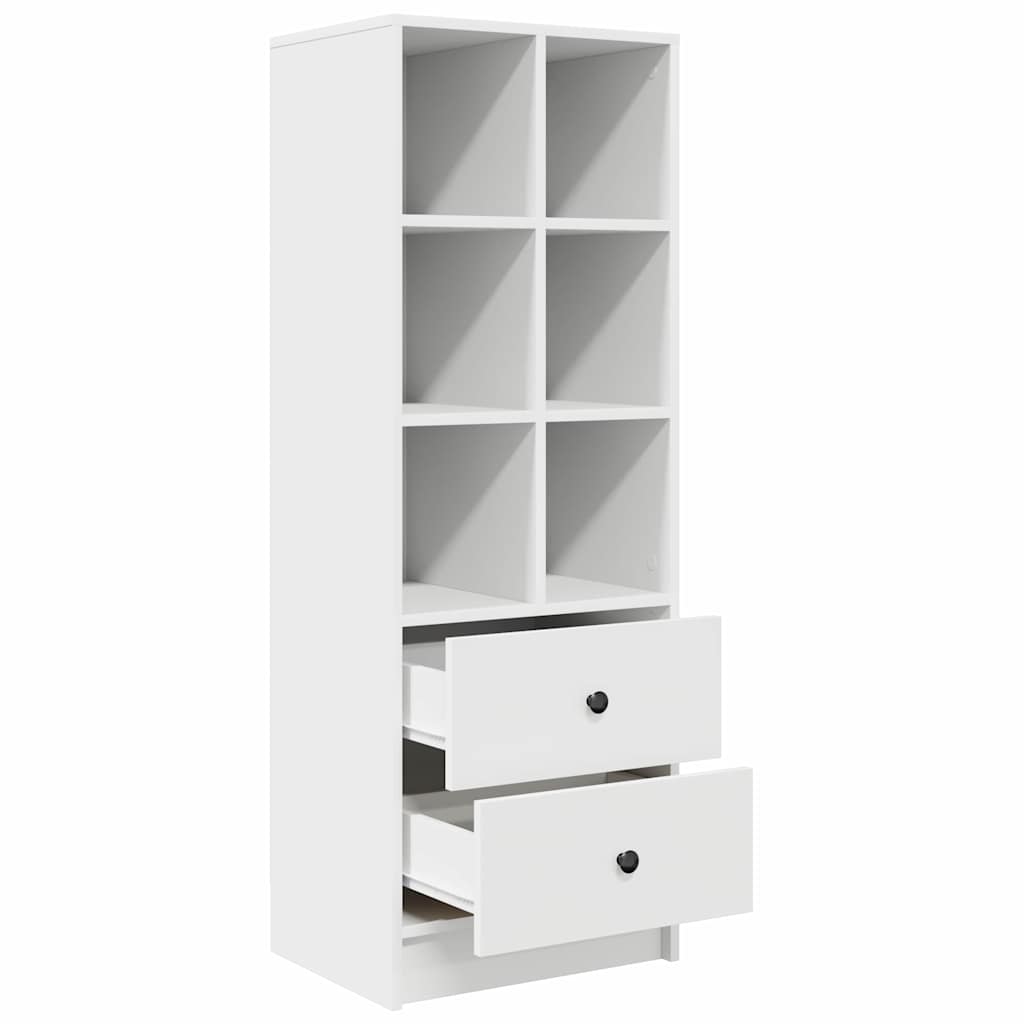 Highboard with Drawer White 45,5 x 34 x 127 cm