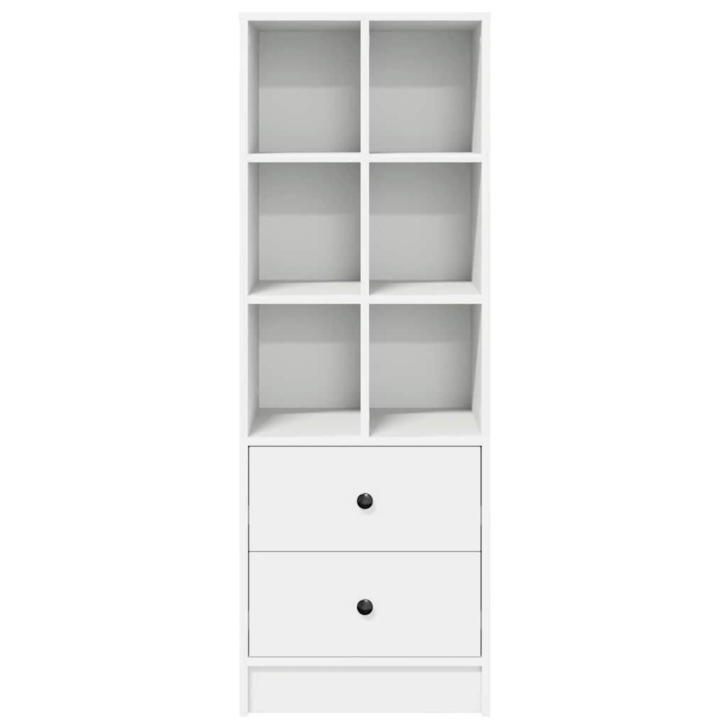 Highboard with Drawer White 45,5 x 34 x 127 cm