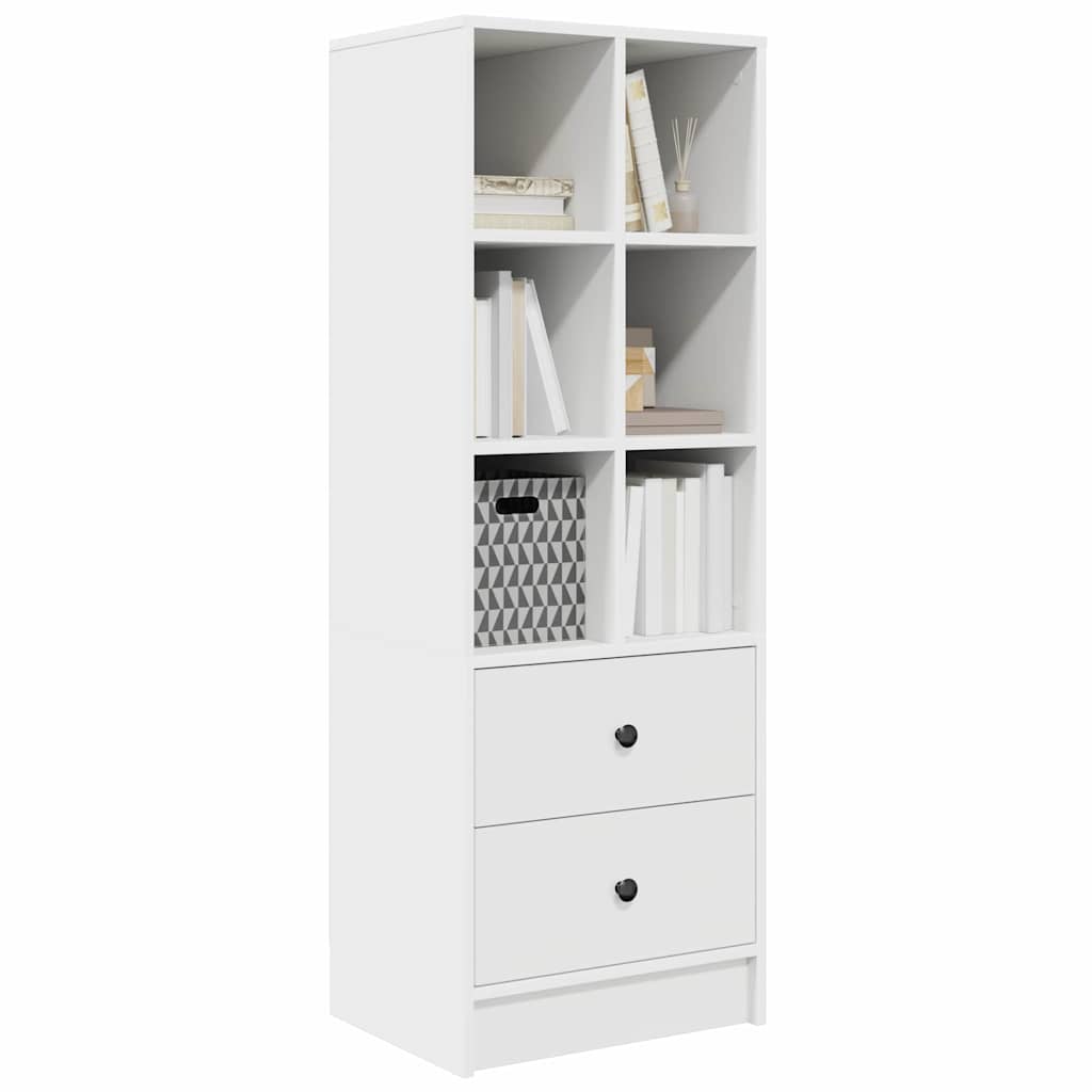 Highboard with Drawer White 45,5 x 34 x 127 cm