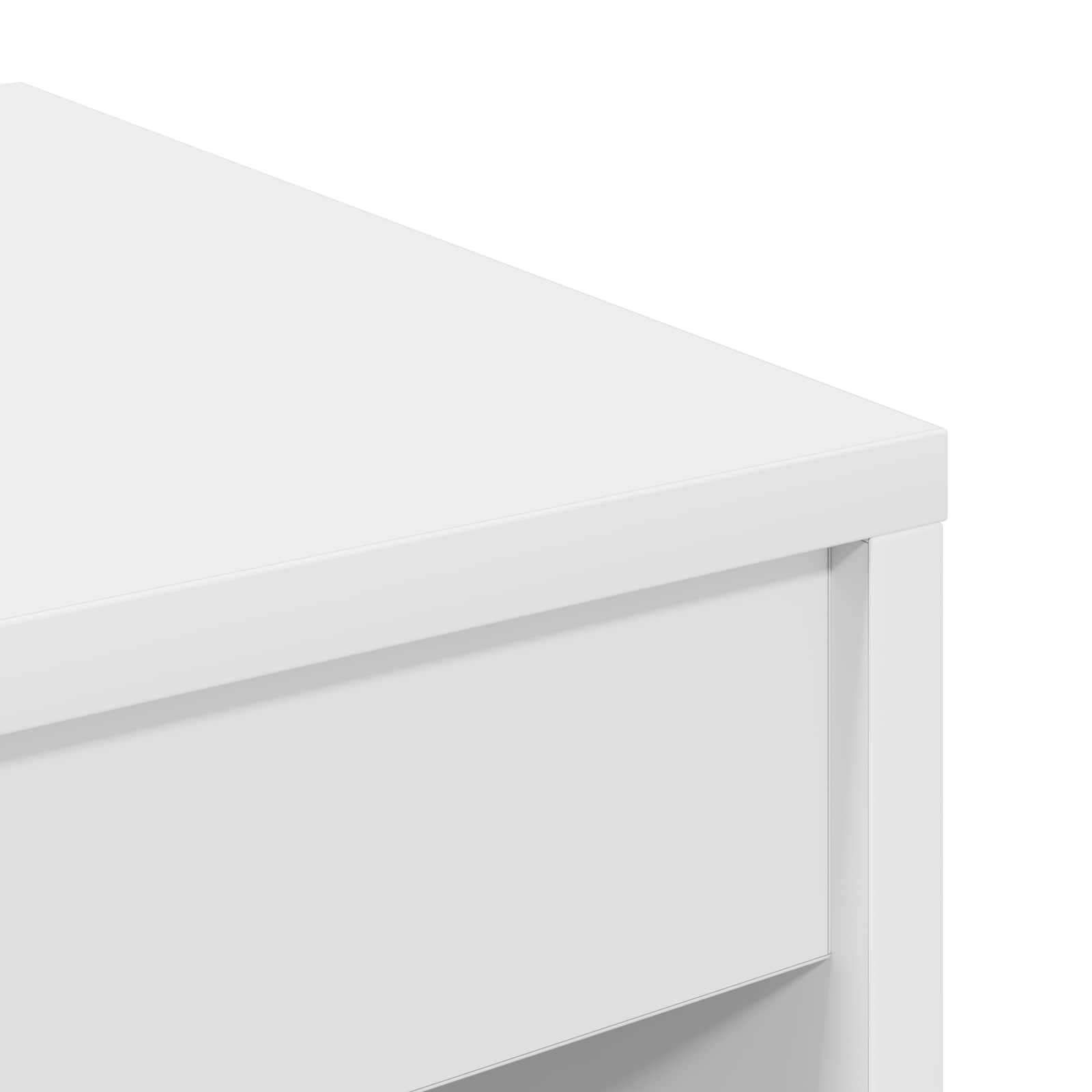 Desk White 60 x 40 x 76 cm