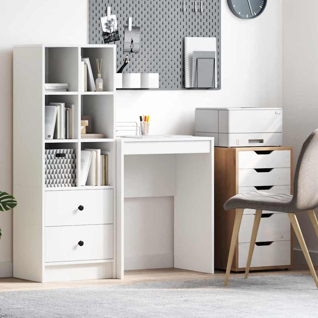Desk White 60 x 40 x 76 cm Engineered wood