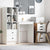 Desk White 60 x 40 x 76 cm Engineered wood