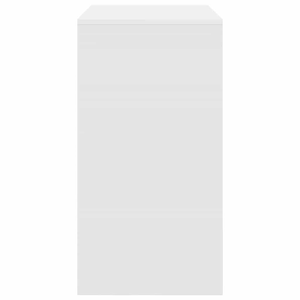 Desk White 80 x 40 x 76 cm Engineered wood