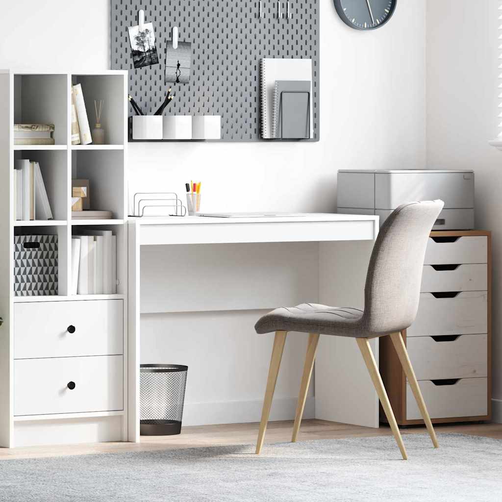 Desk White 100 x 40 x 76 cm Engineered wood