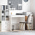 Desk White 80 x 50 x 76 cm Engineered wood