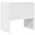 Desk White 80 x 50 x 76 cm Engineered wood
