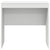 Desk White 80 x 50 x 76 cm Engineered wood