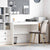 Desk Other White 100 x 50 x 76 cm Engineered wood