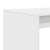 Desk with Shelf White 108 x 55 x 103.5 cm Engineered Wood