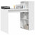 Desk with Shelf White 108 x 55 x 103.5 cm Engineered Wood