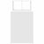 Desk with Shelf White 108 x 55 x 103.5 cm Engineered Wood