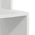 Desk with Shelf White 106 x 40 x 88.5 cm Engineered Wood