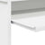 Desk with Storage White 120.5 x 44 x 88.5 cm Engineered Wood