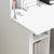 Desk with Shelf White 71.5 x 31.5 x 106.5 cm Engineered Wood