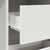 Desk with Drawer White 90 x 37.5 x 75 cm Engineered Wood