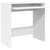 Desk with Shelf White 77.5 x 43 x 79 cm Engineered Wood