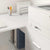 Desk with Shelf White 102 x 50 x 75 cm Engineered Wood