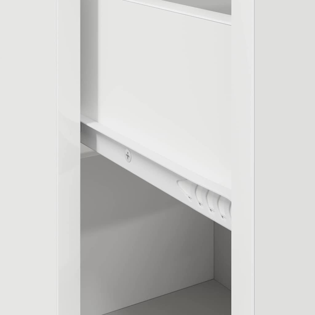 Sideboard with Drawer White 38 x 34.5 x 75 cm Engineered wood