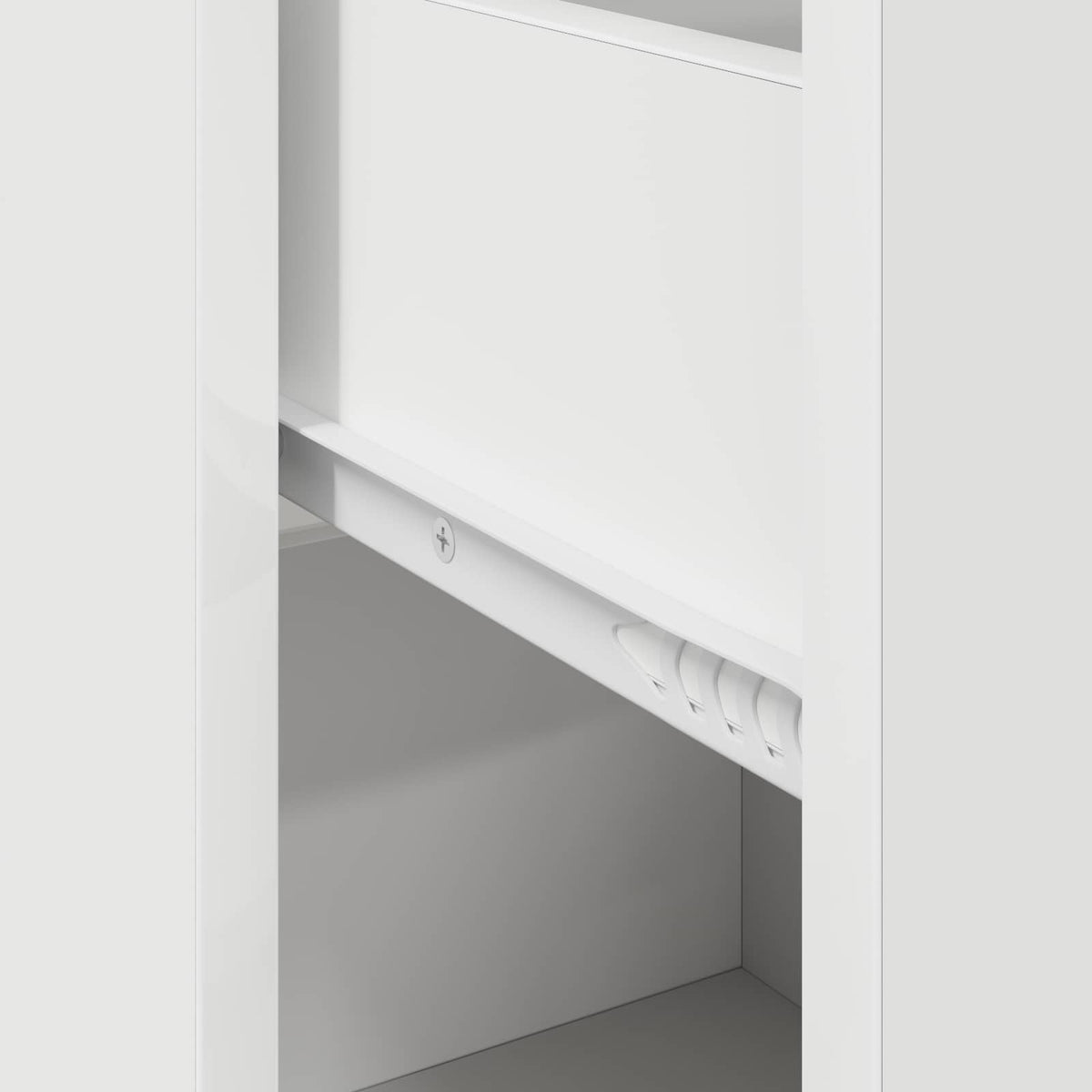 Sideboard with Drawer White 38 x 34 x 75 cm