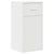 Sideboard with Drawer White 38 x 34.5 x 75 cm Engineered wood