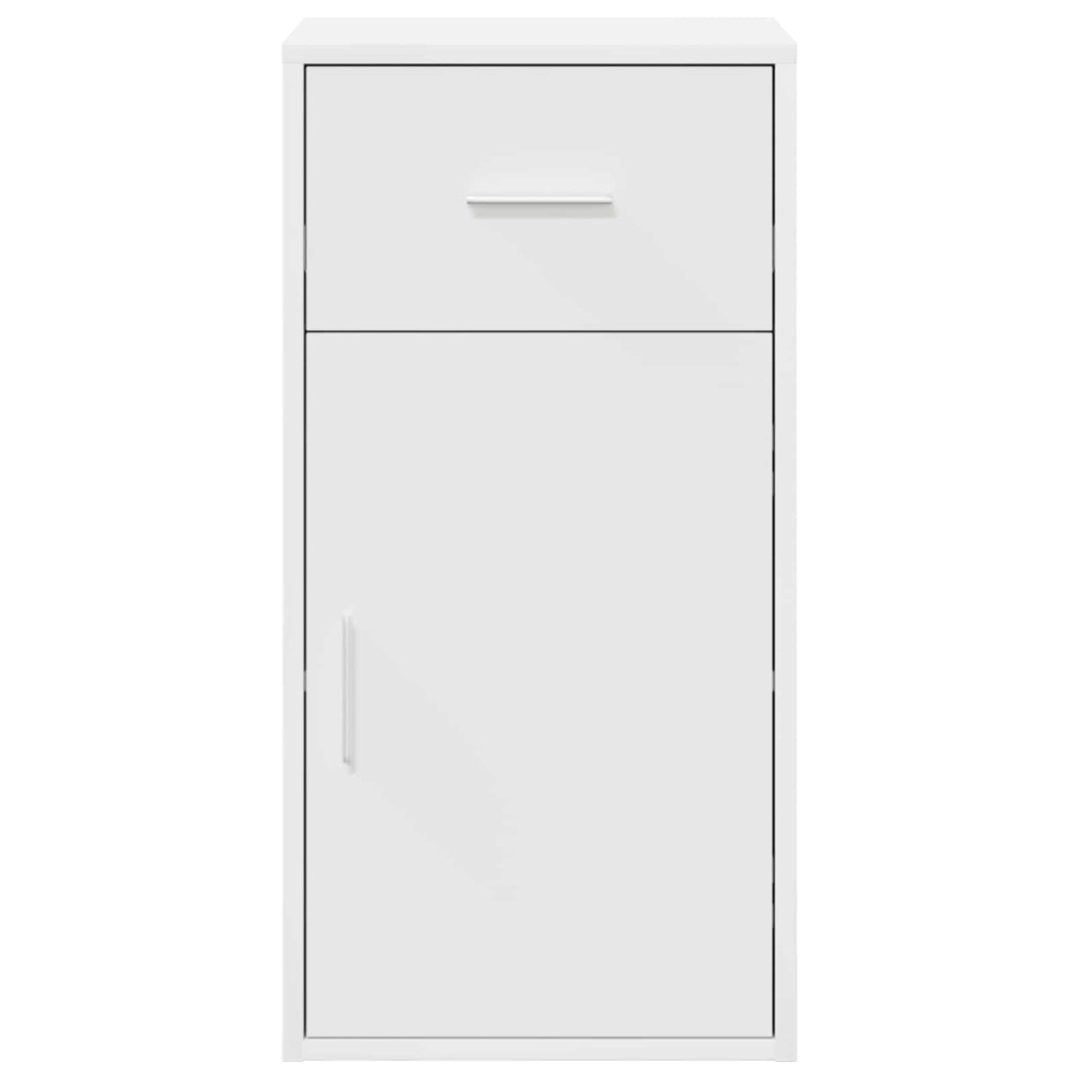 Sideboard with Drawer White 38 x 34 x 75 cm