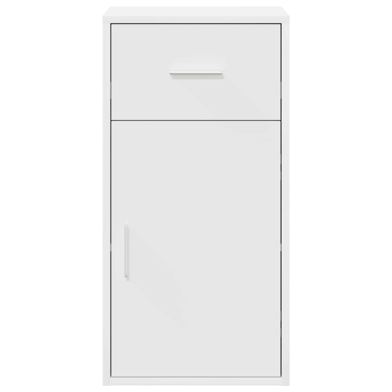 Sideboard with Drawer White 38 x 34 x 75 cm