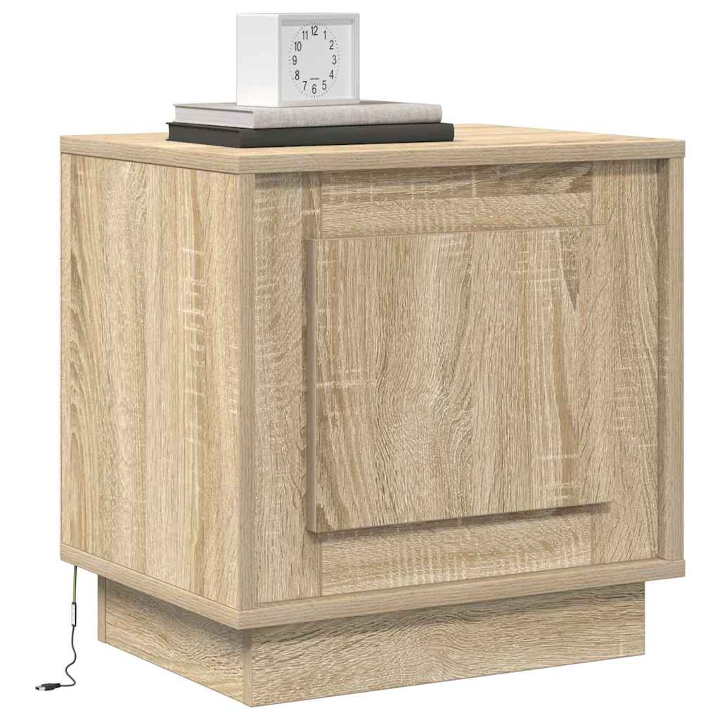 Bedside Cabinet 2 pcs Sonoma Oak 44 x 34,5 x 45 cm