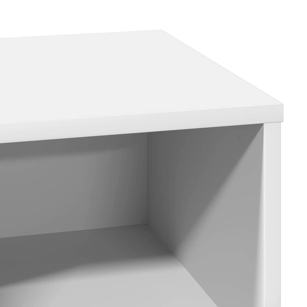 Bedside Cabinet 2 pcs White 50 x 34,5 x 50 cm. Engineered wood