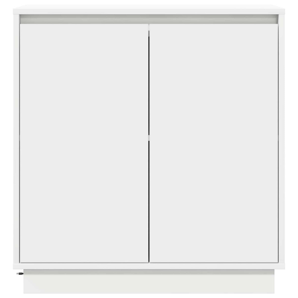 LED Sideboard for White 71 x 34,5 x 75 cm Engineered Wood